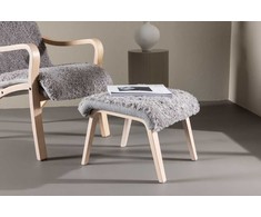 Sofa Venture Design Poilsio kėdė, Fårö, 89x60x107 cm, šviesiai pilka