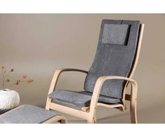Sofa Venture Design Poilsio kėdė, Grötö, 80x63x104 cm, Tamsiai pilka