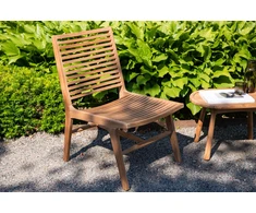 Venture Design Poilsio kėdė, juosta, 73x88x55 cm, Natūrali