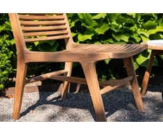 Sofa Venture Design Poilsio kėdė, juosta, 73x88x55 cm, Natūrali