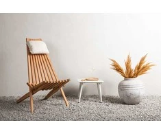 Sofa Venture Design Poilsio kėdė, Kenya, 68x100x86 cm, Aukso spalvos