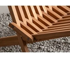 Sofa Venture Design Poilsio kėdė, Kenya, 68x100x86 cm, Aukso spalvos