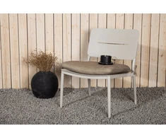 Venture Design Poilsio kėdė, Lina 2 vnt., 62x72.5x55 cm, kreminė spalvos