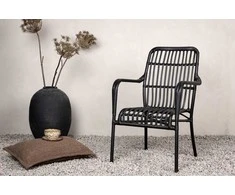 Sofa Venture Design Poilsio kėdė, Rizal, 64x90x57 cm, Juoda