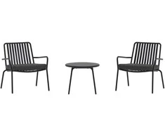 Venture Design Poilsio komplektas Mykonos juodas