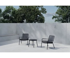 Venture Design Poilsio komplektas Mykonos juodas