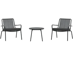 Venture Design Poilsio komplektas Mykonos juodas