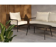 Venture Design Poilsio komplektas Taromina Juoda Smėlio spalvos