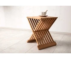 Venture Design Poilsio stalas, Gana, 40x40 cm, Natūralus