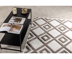 Venture Design Poliestrini kilimas, Towa, 160x230 cm, Ruda