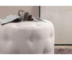 Venture Design Pufas, Benjaminas, 44x55 cm, Balta