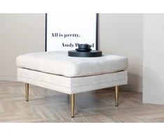 Venture Design Pufas, Boom, 90x70x49 cm, Bežis