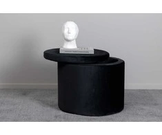 Venture Design Pufas, Dunken, 43x51 cm, Juoda