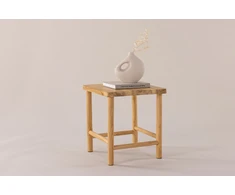 Venture Design Pufas, Noster, 42x42x46 cm, Natūrali