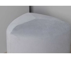 Venture Design Venture Home Peg Pufas, 46x46x41 cm, velvetas, pilkas Lumarko!