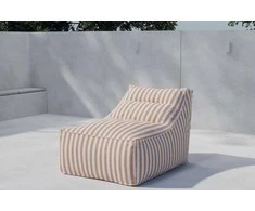 Venture Design Pufas Redang 118x94x83 cm persikinio audinio