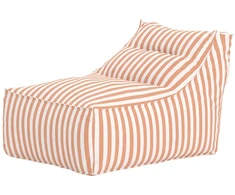 Venture Design Pufas Redang 118x94x83 cm persikinio audinio