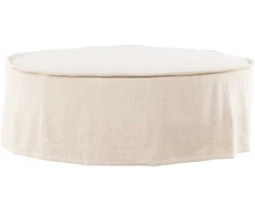 Venture Design Pufas, Vindö, ⌀101 cm, Bėžinis