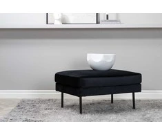 Venture Design Pufas, Zoom, 64x85x47 cm, Juoda