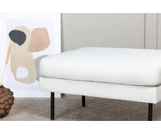 Venture Design Pufas, Zoom, 85x64x47 cm, Bežis