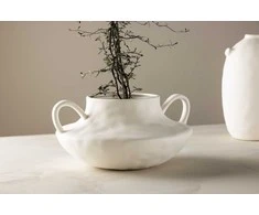 Venture Design Puodas, Holda, 31x29x15 cm, Balta