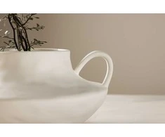 Venture Design Puodas, Holda, 31x29x15 cm, Balta