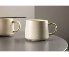 Venture Design Puodelis, aktyvus, 9x8 cm, Bežinis