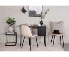 Venture Design Rašomasis stalas 95x45x50 cm Juodas Plienas