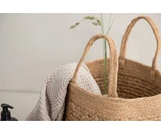 Venture Design Saugojimo krepšys, Mumbai juta, ø32 cm, natūralios spalvos