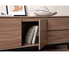 Venture Design Saugojimo stalas, korpusas, 138x56 cm, riešutas