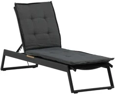 Venture Design Saulės lovos pagalvė, Hanna, 60x193 cm, Pilka