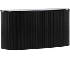 Venture Design Sieninis spintelė, Loca, 45x120 cm, Juoda