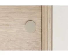 Venture Design Sieninis spintelė, Paryžius, 121x35x48 cm, Balta