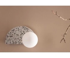 Venture Design Sieninis šviestuvas, Abbeville, 13x20x11 cm, Balta