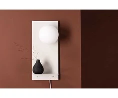 Venture Design Sieninis šviestuvas, Troyes, 45x20x17 cm, Pilka