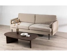 Venture Design Sofa, Antibes 3-sėdimų vietų, 209,5x87 cm, Bežis