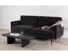 Venture Design Sofa, Antibes 3-vietės, 209.5x87 cm, Tamsiai pilka