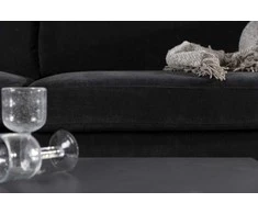 Venture Design Sofa, Antibes 3-vietės, 209.5x87 cm, Tamsiai pilka