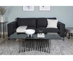 Venture Design Sofa, Bolero, 215x88 cm, Juoda