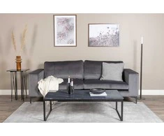 Venture Design Sofa, Bolero, 215x88 cm, Pilka