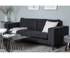 Venture Design Sofa, Bolero, 215x88 cm, Juoda
