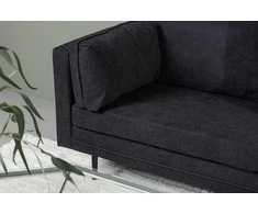 Venture Design Sofa, Boom, 203x90 cm, Juoda