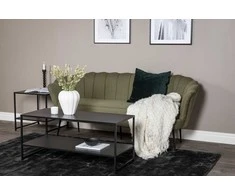 Venture Design Sofa, Calais 3-vietės, 180x78 cm, Žalia