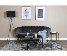 Venture Design Sofa, Calais 3-vietės, 180x78 cm, Tamsiai pilka