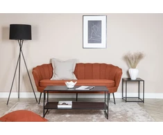 Venture Design Sofa, Calais 3-vietės, 180x78 cm, Raudona