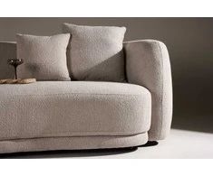 Venture Design Sofa, Cielo 3-vietės, 91x268x80 cm, Bežmėlyna