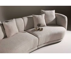 Venture Design Sofa, Cielo 3-vietės, 91x268x80 cm, Bežmėlyna