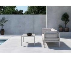 Venture Design Sofa komplektas Copacabana su stalu, smėlio spalvos