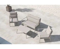 Venture Design Sofa komplektas Mazzaro smėlio spalvos