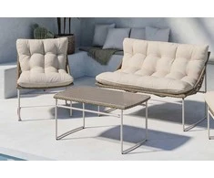 Venture Design Sofa komplektas Tina smėlio spalvos